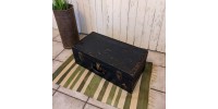 Valise malle antique made in England